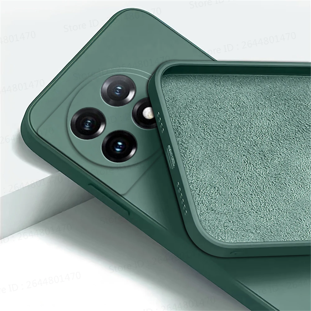 Premium 360° Protective Liquid Silicone Phone Case - Double Liner Armor Design