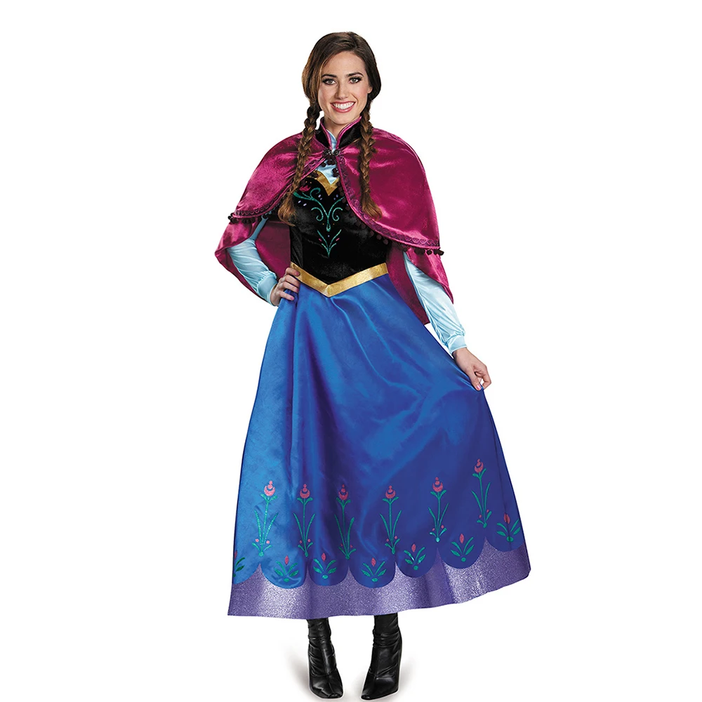 

Halloween Costume Women Blue Maxi Dress Robe Cosplay Costume Medieval Retro Halloween Masquerade Dress Red Shawl Dress Set