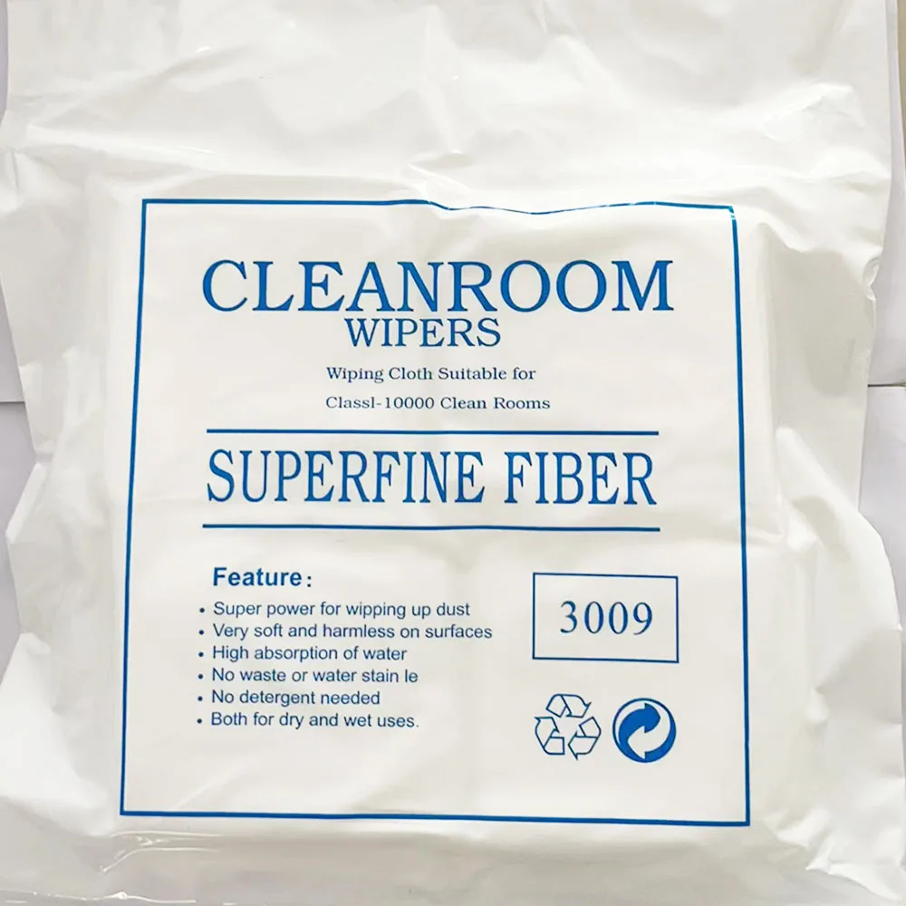 FEORLO 3009 400pcs/pack 4inch 10x10cm cleanroom wiper cleaning Non Dust Cloth Dust Free Paper Clean for LCD phone Repair Tool