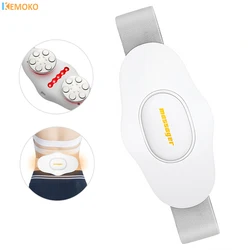 Electric Heat  Waist Massager Machine Muscle Stimulator Relaxation Vibration Back Lumbar Massager Relieve Pain Heating Therapy