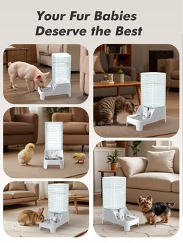 Furpipi 8L Automatic Pet Feeder & Water Station - Image 3