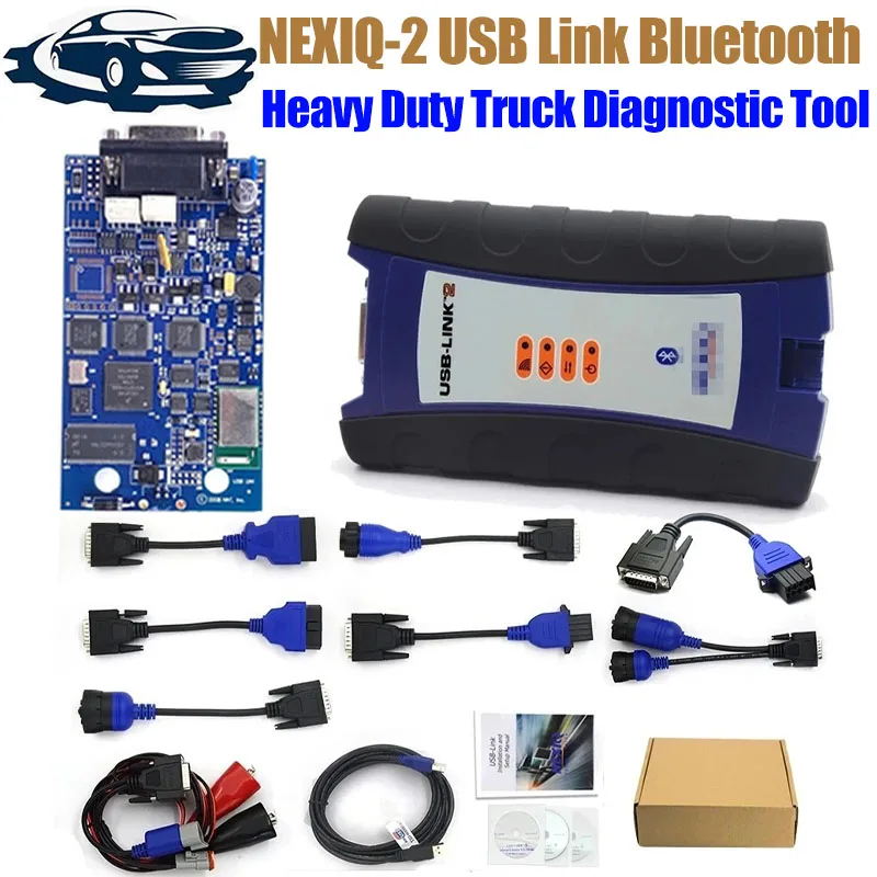 

NEX-IQ-2 USB Link N2 125032 Bluetooth OBD2 Truck Diagnostic Tool For ISUZ-U NE IQ2 Heavy Duty Diese-l Truck Scanner PK INLINE 6