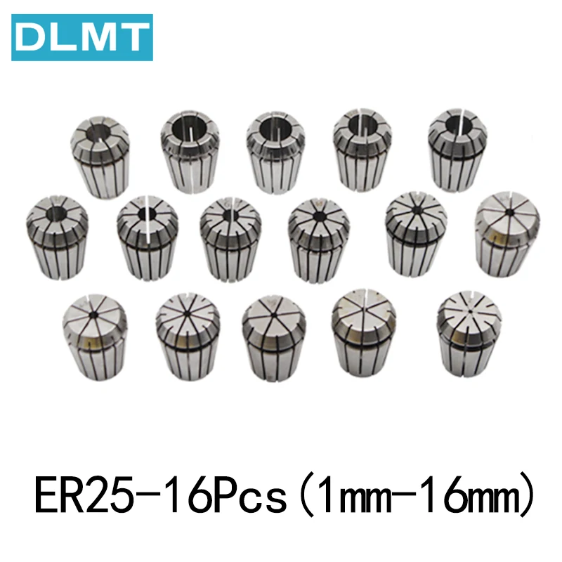 Spring Collet Tool Holder Collet Chuck Spring Collet Chuck Collet Chuck Holder Engraving Collet Chuck 9Pc ER25 Chuck + 1Pc MT4 ER25 Holder + 1Pc Wrench For CNC Engraving-Lathe