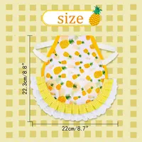 Hen Apron Feather Retainer Duck Goose Poultry Double Apron Back Protector Lace Edge Poultry Decorative Accessories Pet Products 2