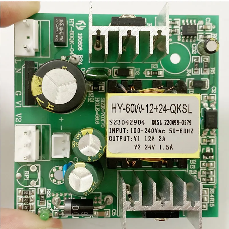 Stage Lights Accessories Parts HY-60W-12V+24V-QKSL Power Supply for Plastic LED Par Light