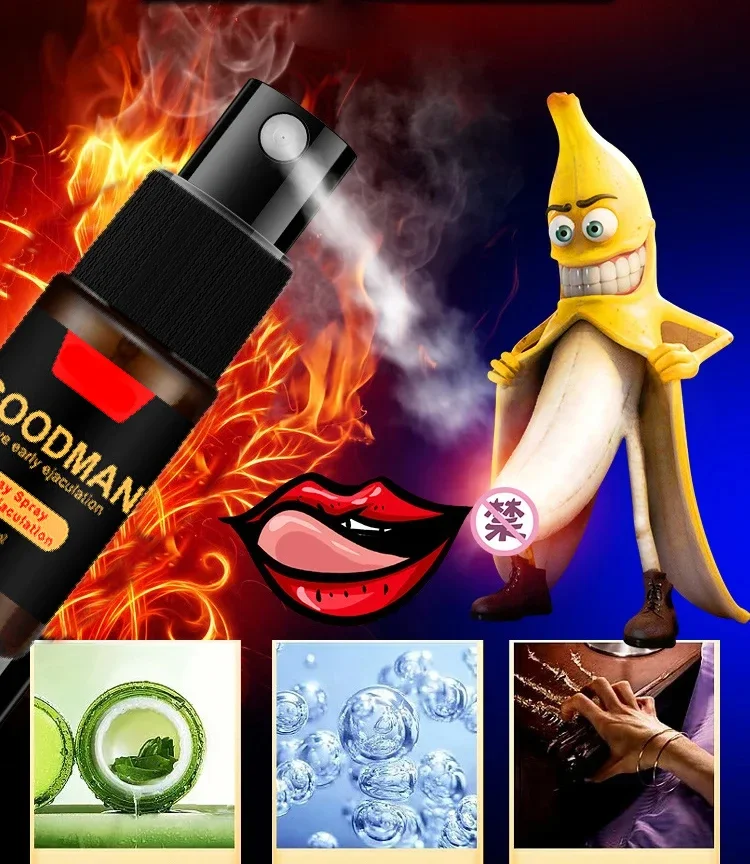 Male spray for external use for 60 minutes to increase oil