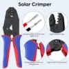 HS-2546B Solar Crimping Tool Kit Including 10 Pairs of Solar Connectors and 2 Spanners Solar Panel Crimper 2
