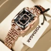 POEDAGAR Luxury Casual Ladies Watch Waterproof Stainless Steel Date Women’s Quartz Watch Fashion Elegant Watches For Women Reloj