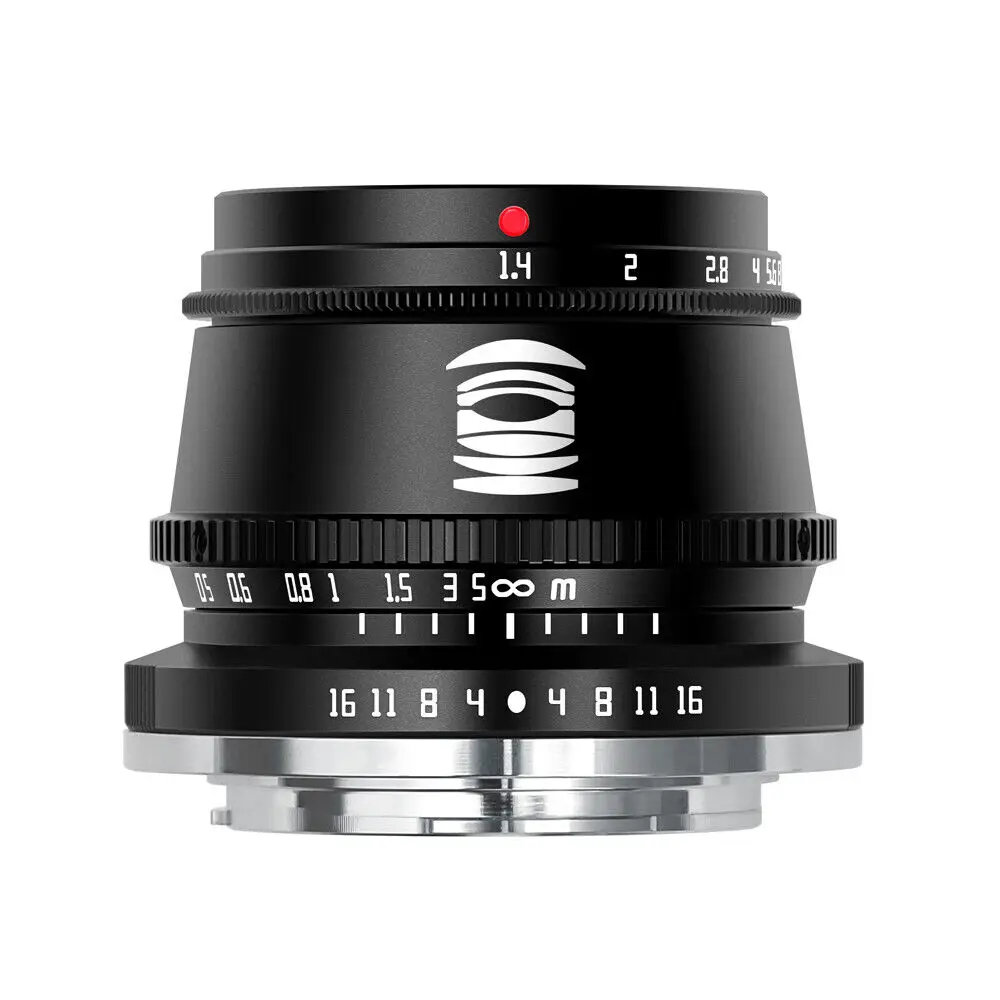 

TTArtisan 35mm F1.4 APS-C MF Manual Focus Lens For FUJI fujifilm X Mount Camera T5 H2 H2S X30II T4 Pro3 S20 S10 E4 T3 a1 H1 E1