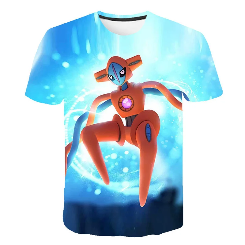 superman t shirt 2022 the new listing 3D print anime pokemon T shirt kid boys girls teen fashion tops summer loose casual short sleeve 4-14T jordan t shirt