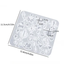 Floral Earrings Silicone Mold for DIY Resin Jewelry Crafting (ED 250)