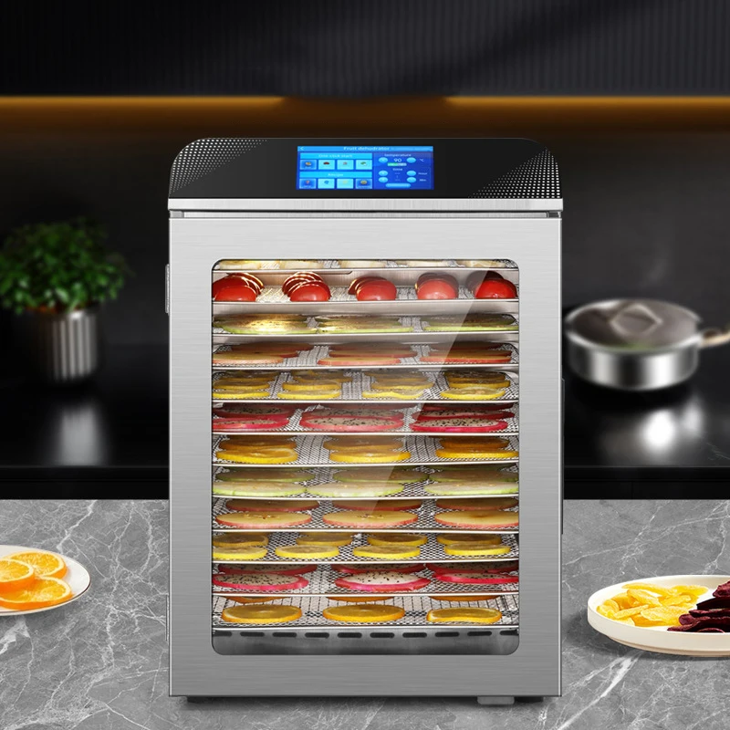 Intelligent dried fruit machine household and commercial touch screen fully automatic fruit and vegetable meat food drying 5