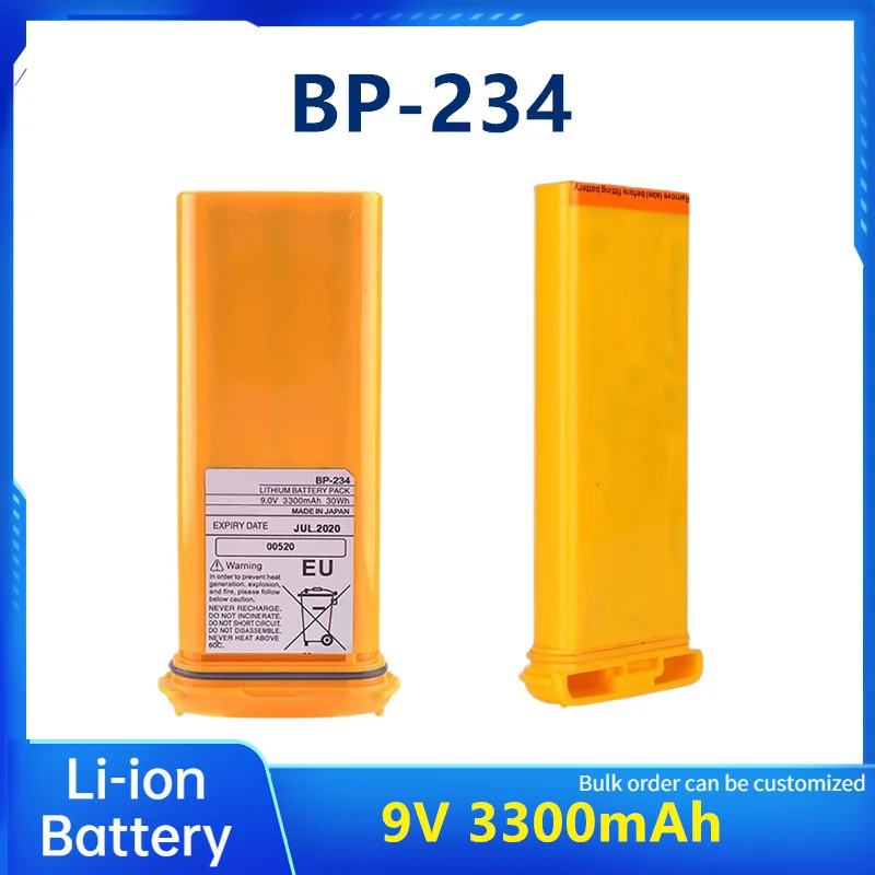 

BP-234 Li-Ion Battery 9V 3300mAh rechargeable two way radio battery for ICOM IC- GM1600 IC-GM1600E walkie talkie Battery