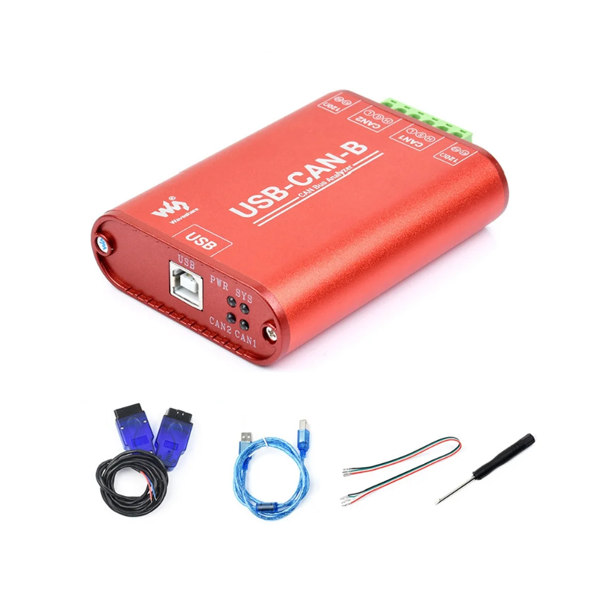 

Waveshare Can Bus анализатор данных USB для Can-конвертера, интерфейсная карта шины