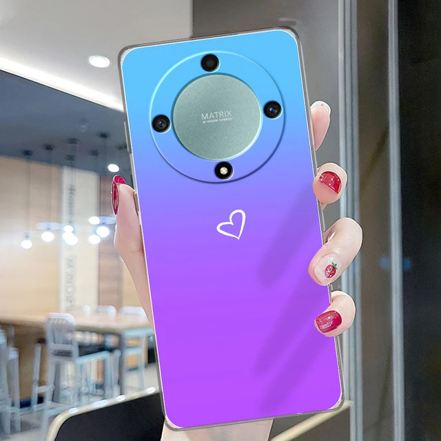 For Honor Magic 5 Lite 5G Case Cover Huawei Honor Magic 5 Lite 5G  Transparent Colour Clear Fundas Honor Magic 4 5 Lite X9A 5G - AliExpress