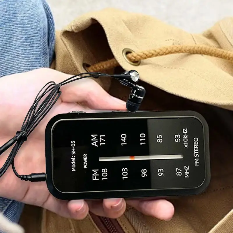 Portable Battery Operated FM Stereo Radio