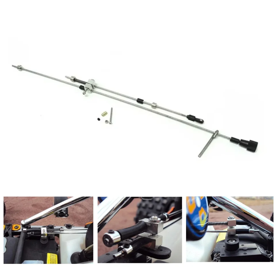 FLMFL Brake & Throttle Lever Kit For 1/5 Scale Baja RC Cars - 5B 5T 5SC Models