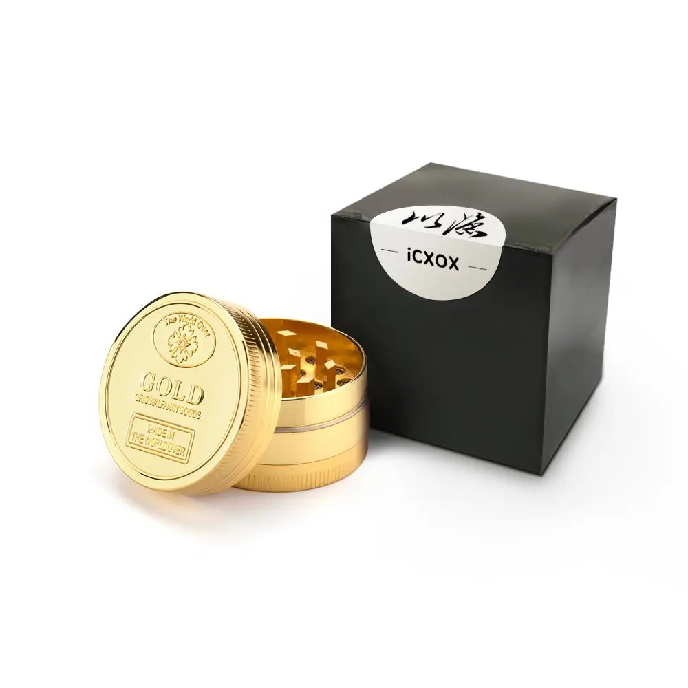 3 Layer Zinc Alloy 40mm Smoking Grinder Tobacco Crusher Herbal Crusher herb grinder tobacco smoking accessories tobacco grinder