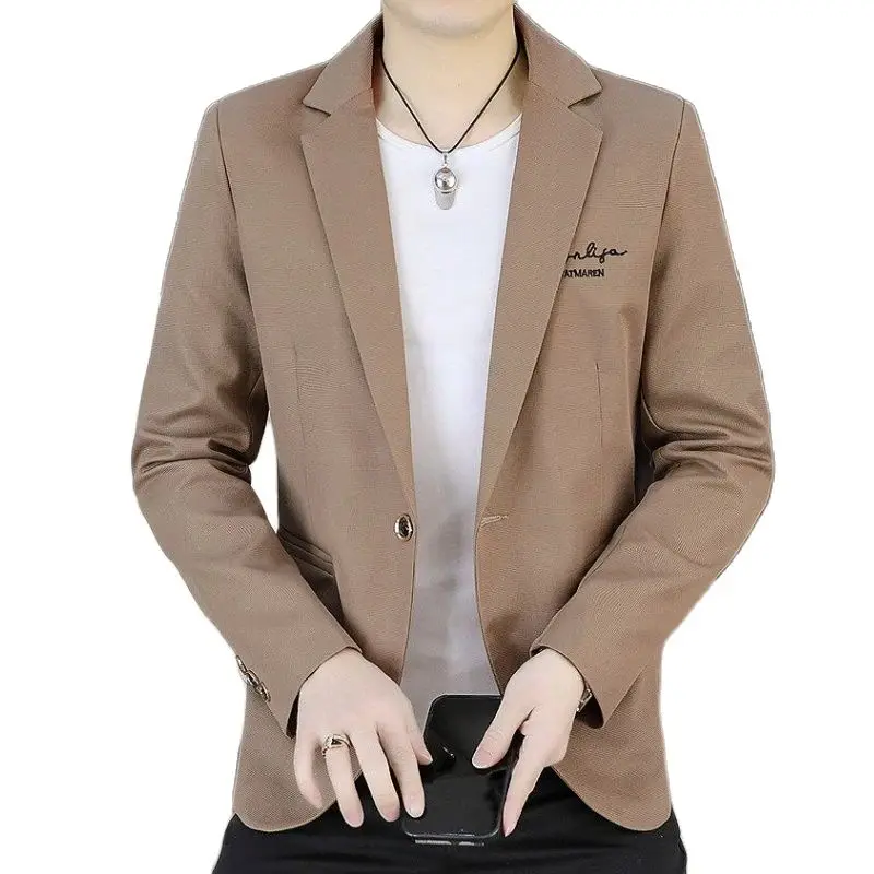 The main promotion of new explosive spring personality all casual lapel single west handsome men's clothing