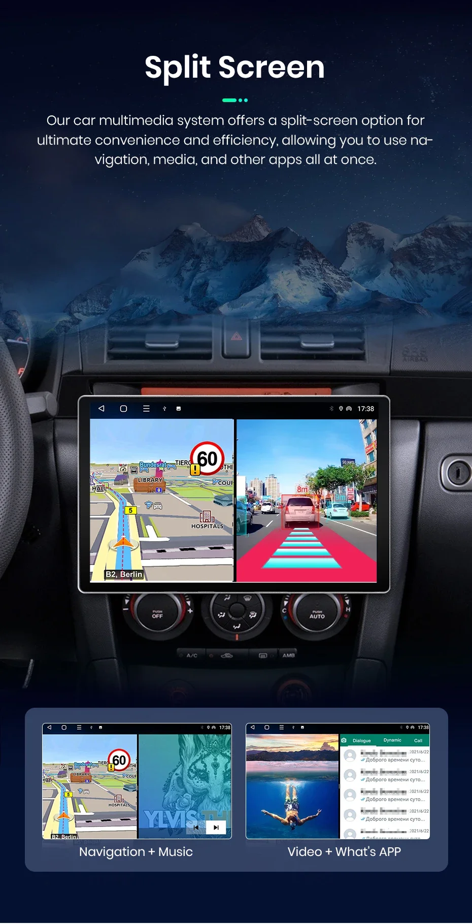 Junsun x7 serie 2k ai stimme kabelloses carplay android auto autoradio für mazda 3 bk maxx axel 2013-2018 multimedia autoradio – Detail 16