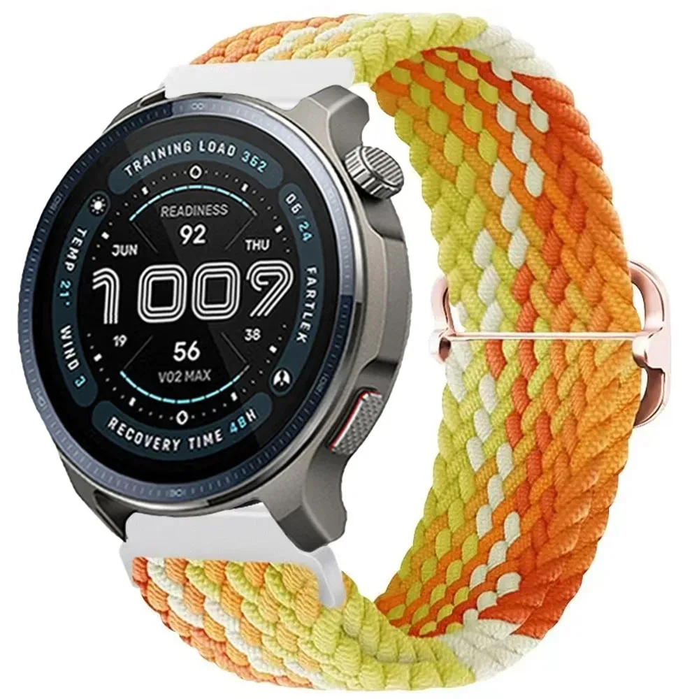 Sport Nylon Strap, 22mm/20mm Adjustable Watchband Bracelet