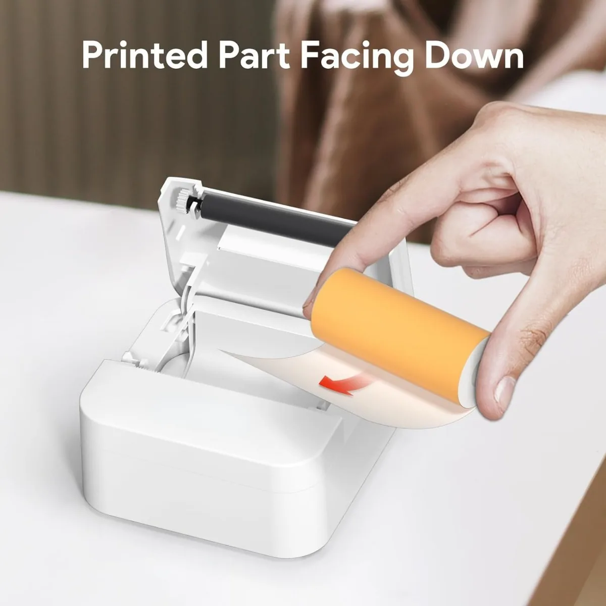 Mini Thermal Sticker Self-adhesive Color Sticky Printing Paper Rolls for Portable Mini Printer, 57x30mm,for Halloween Christmas