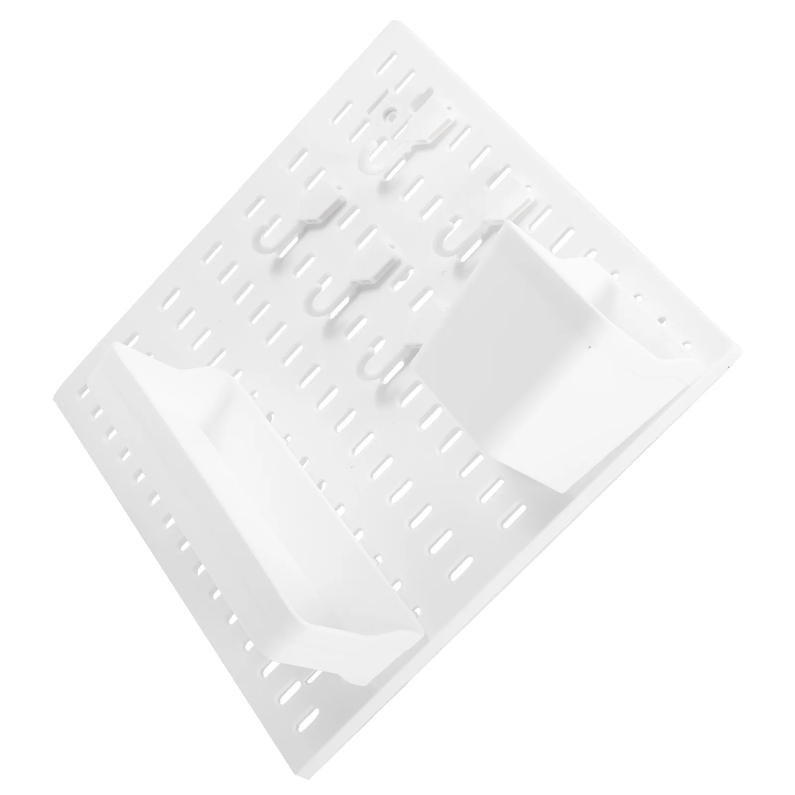 

1 Set Wall Mount Peg Boards Wall Storage Holder Wall Storage Rack Peg Boards Shelf Organizer