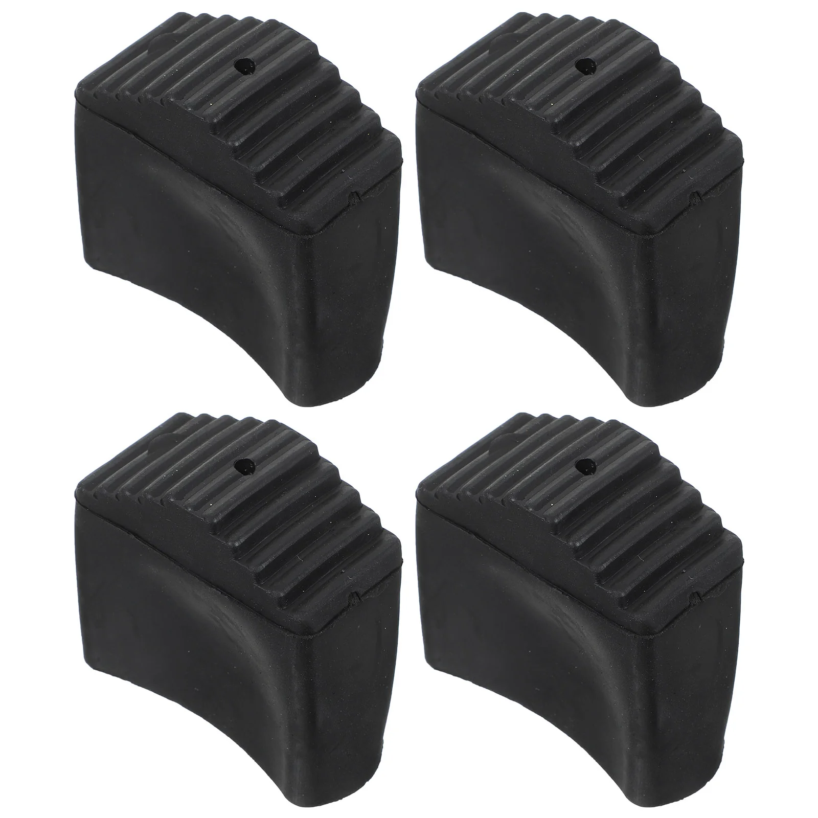 Ladder Feet Cover 4 Pcs Household Cushion Floor Protectors Table Legs Rubber Multi-function Foldable Stairs