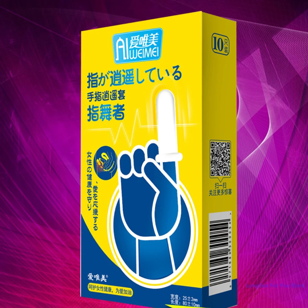 Sex Toys Reusable Condom Finger Sleeve Vaginal Massager Female Masturbation G Spot Stimulator Clitoris Stimulator For Couples