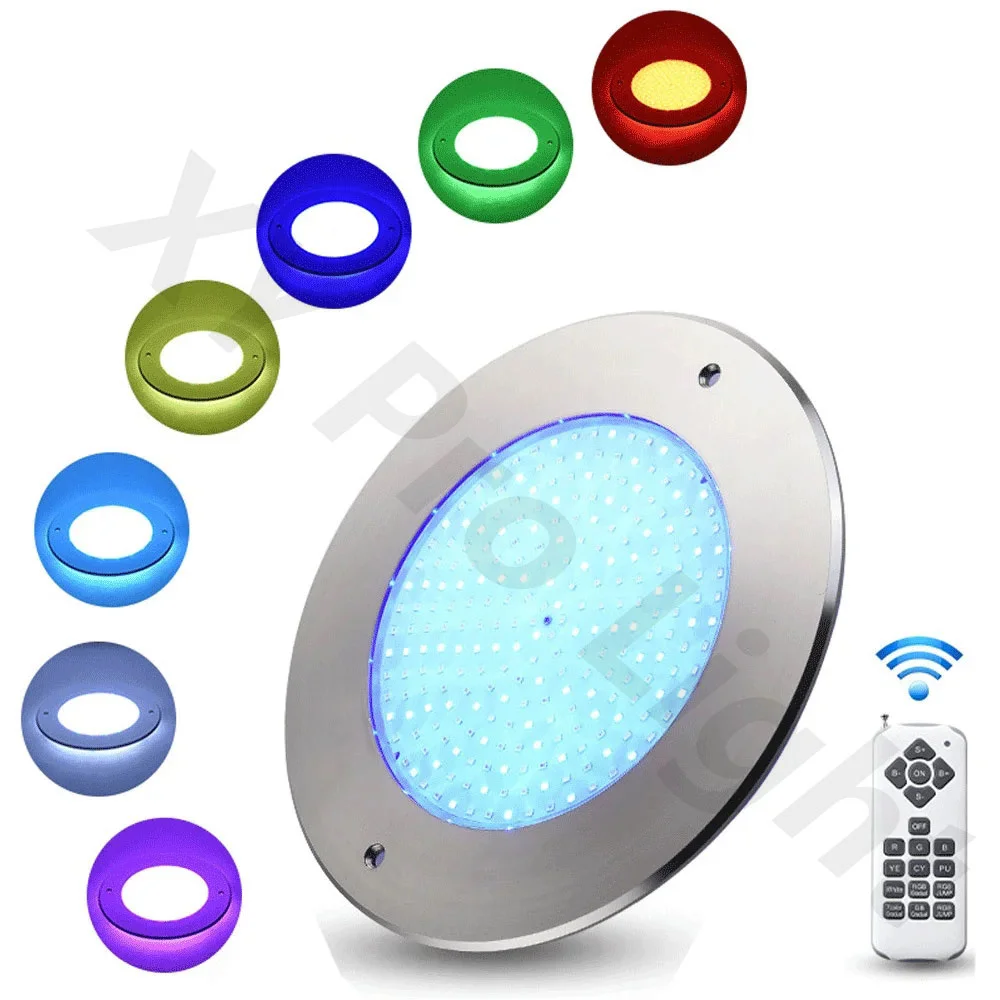 55W 25W LED 수영장 조명 IP68 방수 야외 매립형 30W 45W RGB 수중 조명 35W 연못 LED 수영장 조명 스포트라이트