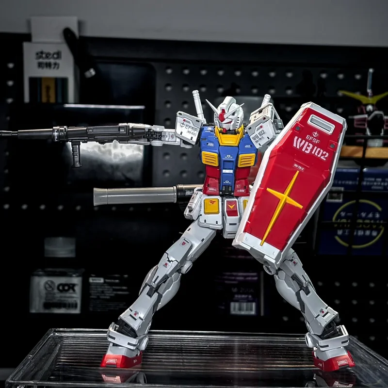 RG 1/144 RX-78-2 2.0 Yuanzu G3 Mech Kit di Montaggio Modello Action Figure Ornamento da Scrivania Giocattolo Puzzle per Ragazzi Regalo da Collezione - immagine 2
