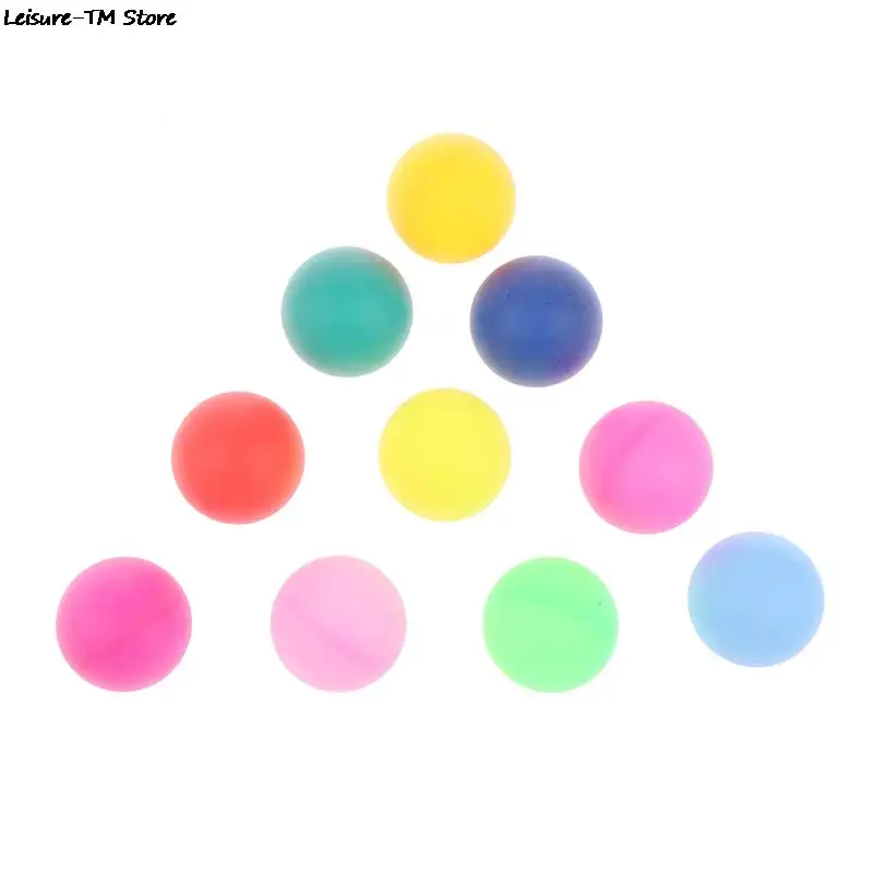 50 pcs /Pack Colorful Ping Pong Balls 40MM Entertainment Table Tennis Balls