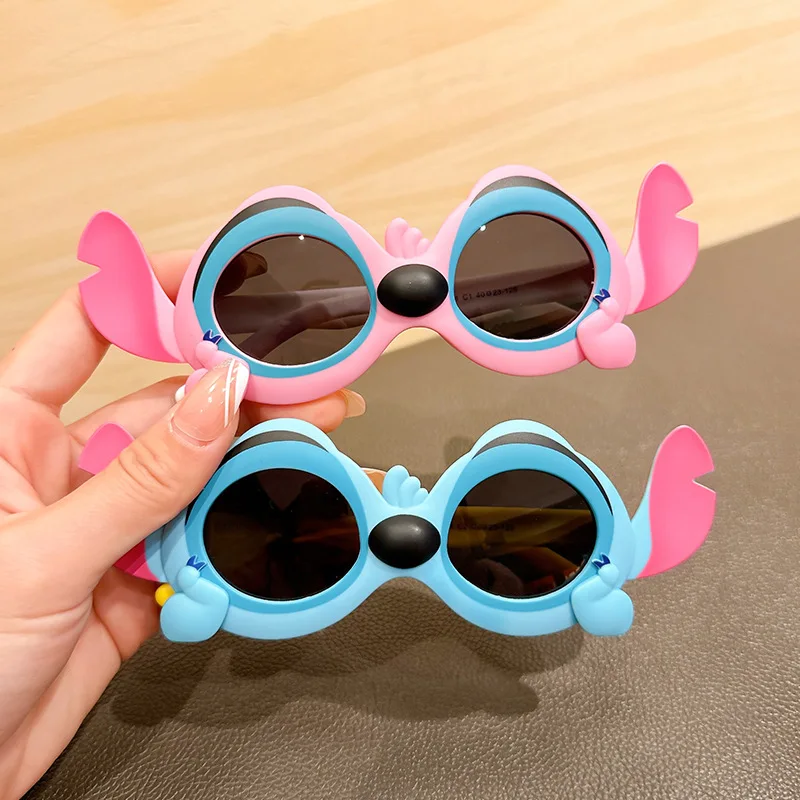 

Lilo Stitch Sunglasses Disney Kawaii Animation Peripherals Silicone Glasses Cosplay Props Party Decorations Kids Toys Gifts