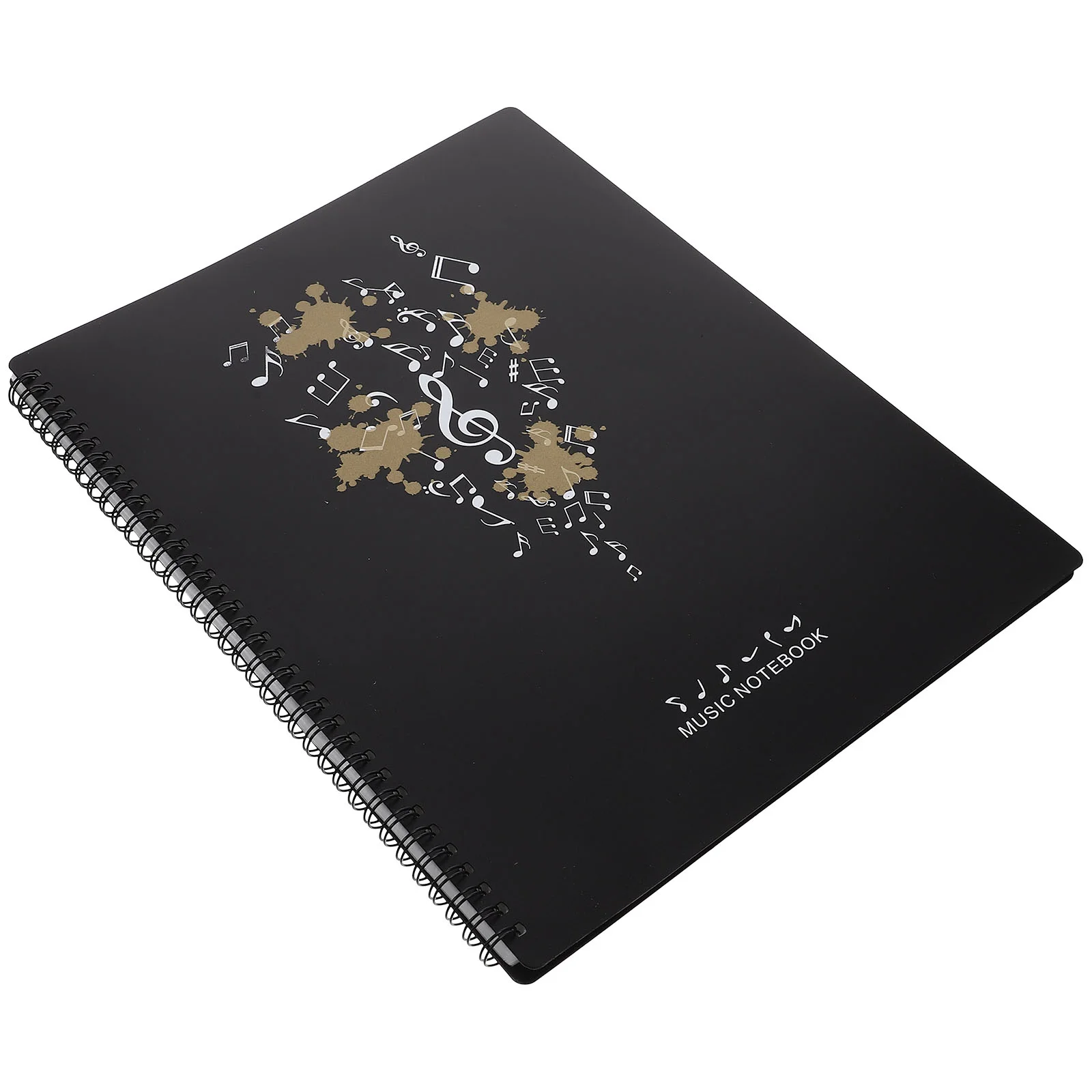 

Music Folder Binder Clips Pockets Sheet Stand Extender Pp Choir Folders for Band Student Flat