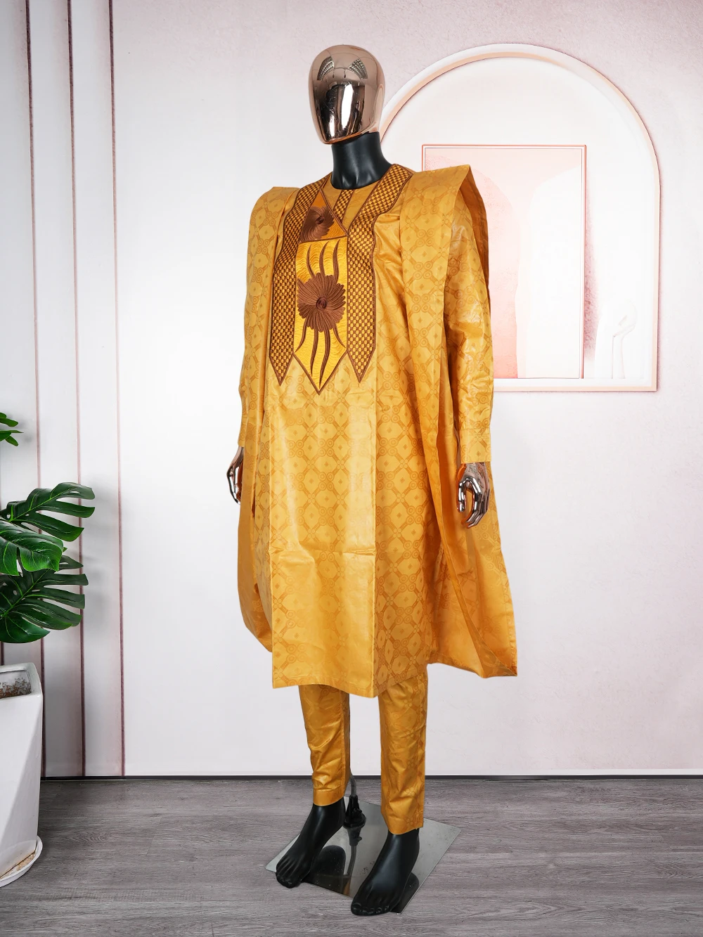 READYMADE♡ AFRICAN SHIRT - TYPE:E African Print Shirt for Men, African Men's Fashion, Casual