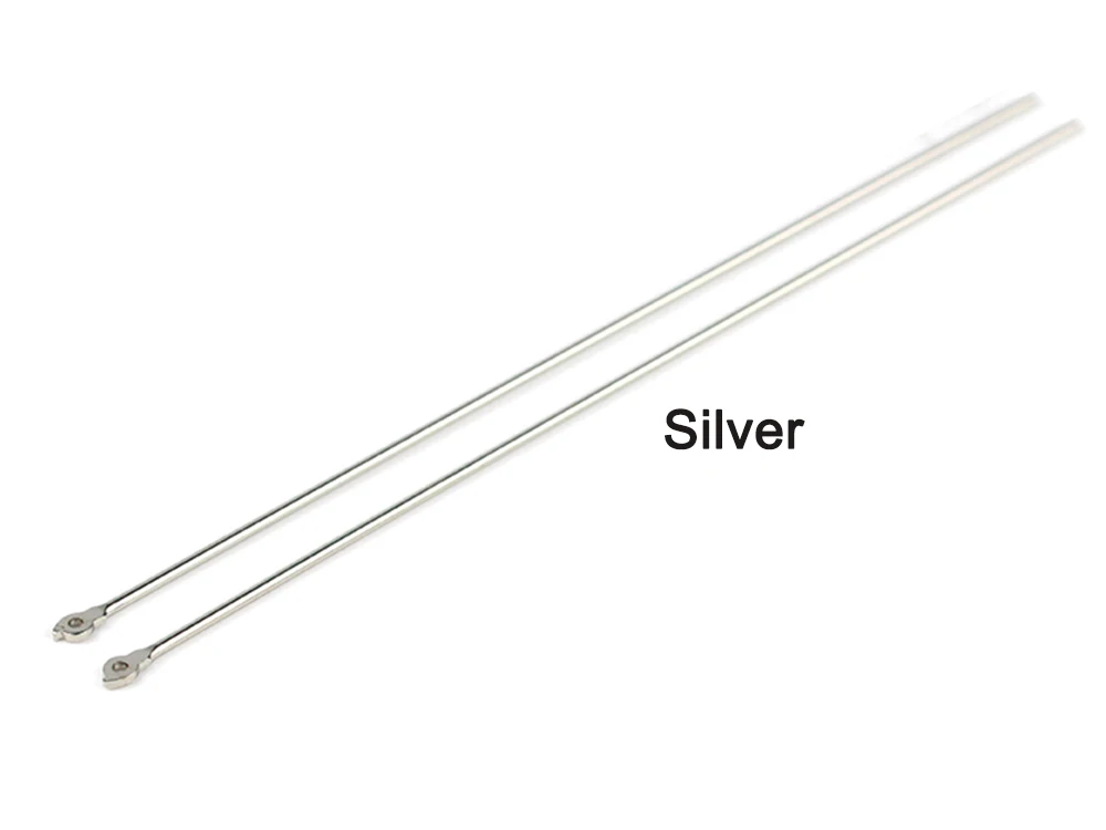 50 Stück (25 Paar) Metallbrillen, Tempelbrille, Ersatzbein, optischer Rahmen, Reparaturteile, Gold, Schwarz, Silber, Pistole Nr. 3024 – Detail 8