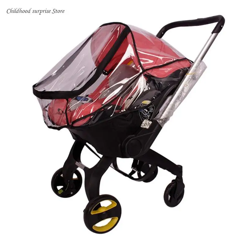

Baby Stroller Rain Cover Infant Car for Seat Waterproof Windproof Transparent Shield for Pushchair Pram Dropship
