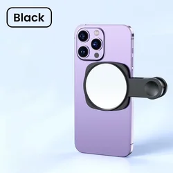 Universal Smartphone Camera Lens Clip Kit for Enhanced Selfies and Live Streaming (Black)