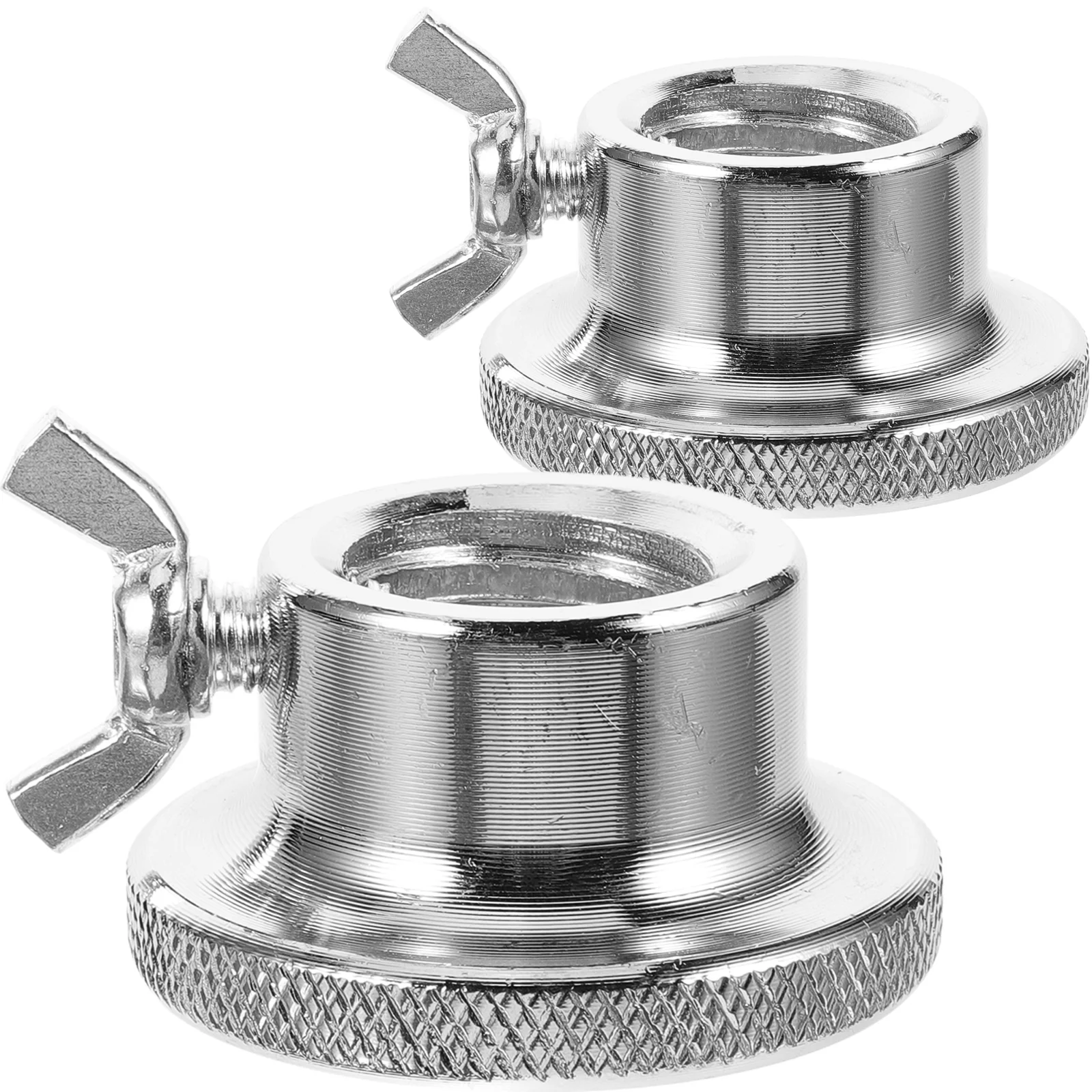 

2pcs Spinlock Collars Dumbbell Screw Clamps for Barbell Dumbell Weight Lifting Silver 25mm