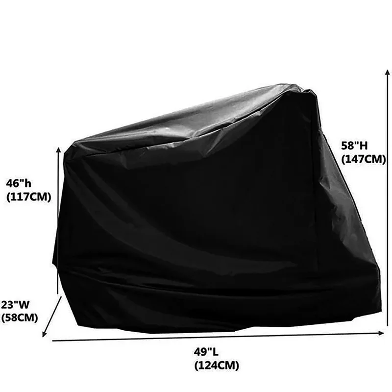 

Upright Indoor Cycling Protective Cover Dustproof Waterproof Cover Ideal for Indoor Or Outdoor Use