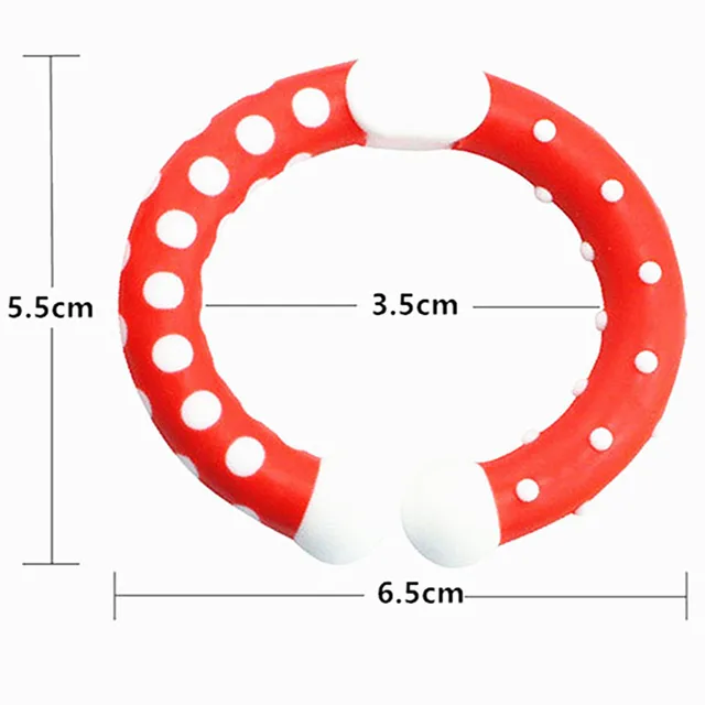 6pcs/Set Cute Colorful Rainbow Rings Baby Teether Toy Crib Bed Stroller Hanging Rattles Grasping sensoriel Toy Educational Gift 6