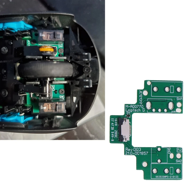 

Mouse Upper Motherboard Button for Key Board With Micro for GPro Wireless Gaming Mouse Repair Parts