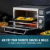 Air Fryer Oven, 11-in-1 Toaster Oven Air Fryer Combo, 26.4 QT/25 L, Fits 12" Pizza, Stainless Steel 4