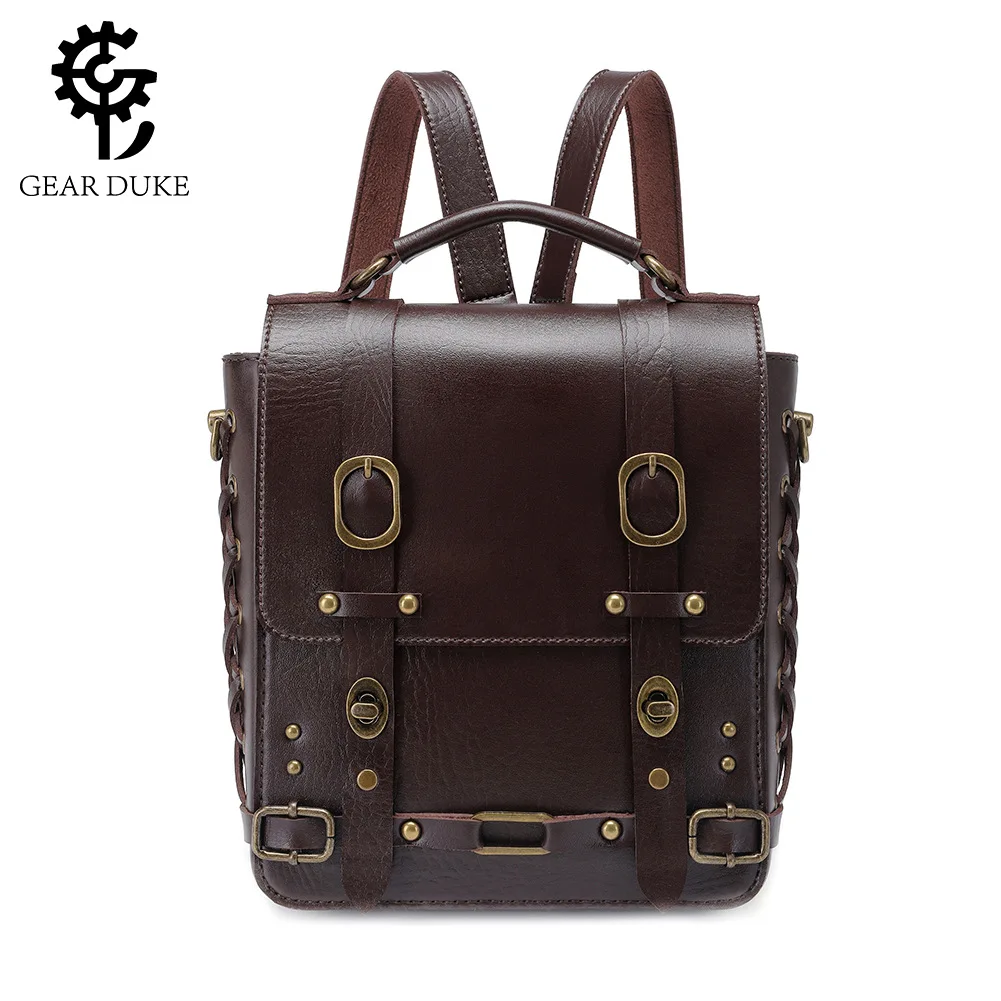 

Retro style women's backpack niche chain women's single shoulder diagonal cross bag