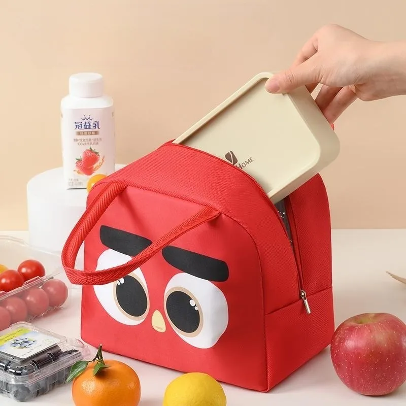 Cartoon Animals Portable Thermal Bag Lunch Bags For Children With Kids Girls Storage Banto Lunchbox Food Bag Insulation Bags