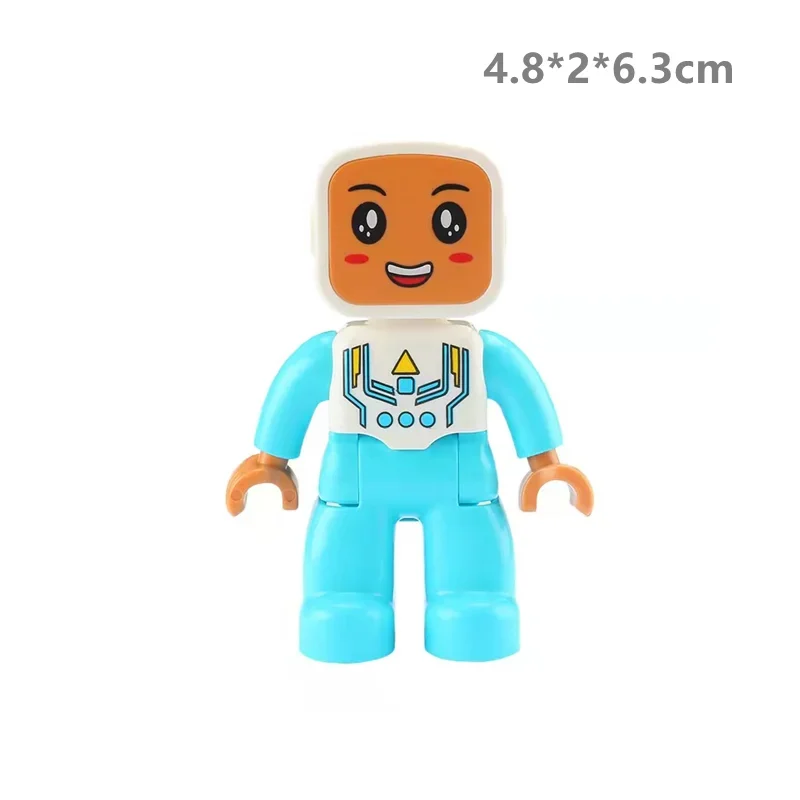 Deluxe City Action Figures Family Playset - Building Block Toys