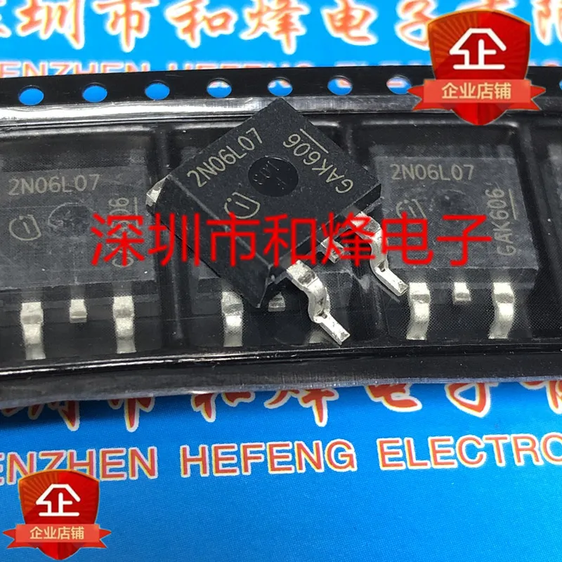 

30pcs original new 2N06L07 IPB80N06S2L-07 TO-263 55V 80A