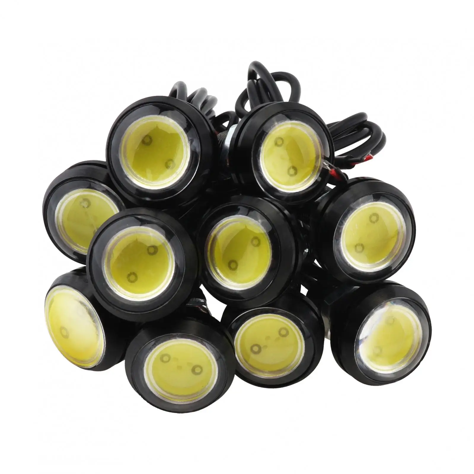  ̱  DRL LED ְ ,   ȣ , ڵ , 10 /, 23mm, 12V, 9W