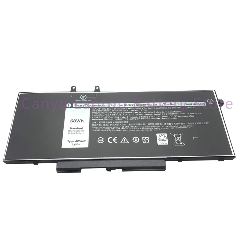 

New 4GVMP Laptop Battery For Latitude 5500 Precision 3540 X77XY