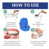 Hot Sale 4pcs/Box Mouth Guards for Clenching Teeth Moldable Dental Teeth Night Guard for Adult Stop Teeth Grinding Bruxism Tray 3